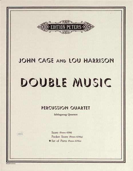 Double Music (in collaboration with John Cage